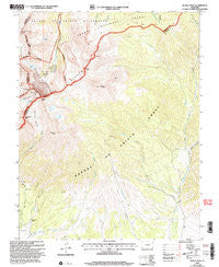 Blanca Peak Colorado Historical topographic map, 1:24000 scale, 7.5 X 7.5 Minute, Year 2001