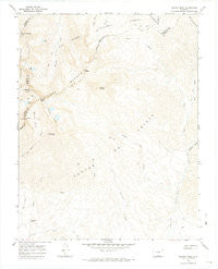 Blanca Peak Colorado Historical topographic map, 1:24000 scale, 7.5 X 7.5 Minute, Year 1967