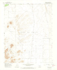 Blanca SE Colorado Historical topographic map, 1:24000 scale, 7.5 X 7.5 Minute, Year 1965