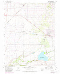 Blanca Colorado Historical topographic map, 1:24000 scale, 7.5 X 7.5 Minute, Year 1965