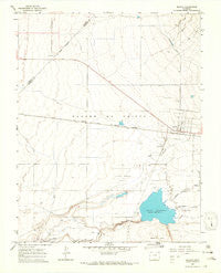 Blanca Colorado Historical topographic map, 1:24000 scale, 7.5 X 7.5 Minute, Year 1965