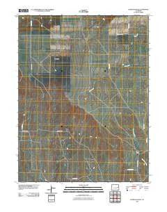 Bledsoe Ranch Colorado Historical topographic map, 1:24000 scale, 7.5 X 7.5 Minute, Year 2010