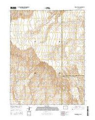 Bledsoe Ranch Colorado Current topographic map, 1:24000 scale, 7.5 X 7.5 Minute, Year 2016