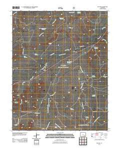 Bloom Colorado Historical topographic map, 1:24000 scale, 7.5 X 7.5 Minute, Year 2011