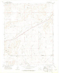 Bloom Colorado Historical topographic map, 1:24000 scale, 7.5 X 7.5 Minute, Year 1972