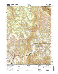 Blue Hill Colorado Current topographic map, 1:24000 scale, 7.5 X 7.5 Minute, Year 2016