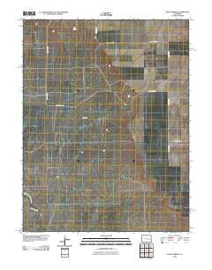 Bluff Spring Colorado Historical topographic map, 1:24000 scale, 7.5 X 7.5 Minute, Year 2010