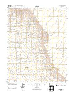 Bluff Spring Colorado Historical topographic map, 1:24000 scale, 7.5 X 7.5 Minute, Year 2013
