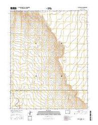 Bluff Spring Colorado Current topographic map, 1:24000 scale, 7.5 X 7.5 Minute, Year 2016