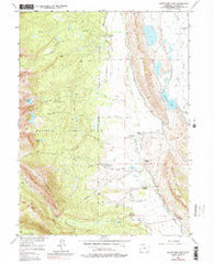 Boettcher Lake Colorado Historical topographic map, 1:24000 scale, 7.5 X 7.5 Minute, Year 1956