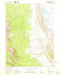Boettcher Lake Colorado Historical topographic map, 1:24000 scale, 7.5 X 7.5 Minute, Year 1956
