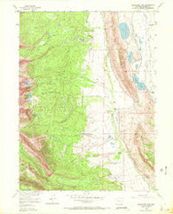 Boettcher Lake Colorado Historical topographic map, 1:24000 scale, 7.5 X 7.5 Minute, Year 1956