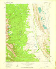Boettcher Lake Colorado Historical topographic map, 1:24000 scale, 7.5 X 7.5 Minute, Year 1956