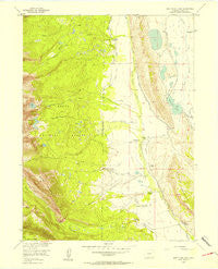 Boettcher Lake Colorado Historical topographic map, 1:24000 scale, 7.5 X 7.5 Minute, Year 1956