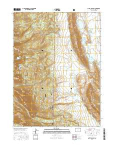 Boettcher Lake Colorado Current topographic map, 1:24000 scale, 7.5 X 7.5 Minute, Year 2016