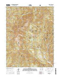 Bonanza Colorado Current topographic map, 1:24000 scale, 7.5 X 7.5 Minute, Year 2016