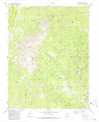 Bonanza Colorado Historical topographic map, 1:24000 scale, 7.5 X 7.5 Minute, Year 1980