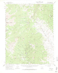 Bonanza Colorado Historical topographic map, 1:62500 scale, 15 X 15 Minute, Year 1959