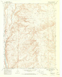 Bondad Hill Colorado Historical topographic map, 1:24000 scale, 7.5 X 7.5 Minute, Year 1968