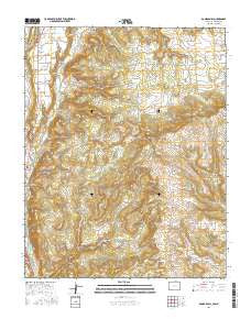 Bondad Hill Colorado Current topographic map, 1:24000 scale, 7.5 X 7.5 Minute, Year 2016