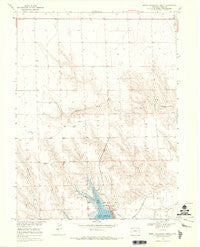 Bonny Reservoir North Colorado Historical topographic map, 1:24000 scale, 7.5 X 7.5 Minute, Year 1968