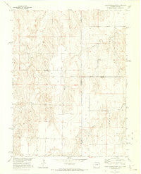 Bonny Reservoir SE Colorado Historical topographic map, 1:24000 scale, 7.5 X 7.5 Minute, Year 1971