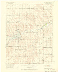 Bonny Reservoir Colorado Historical topographic map, 1:62500 scale, 15 X 15 Minute, Year 1950