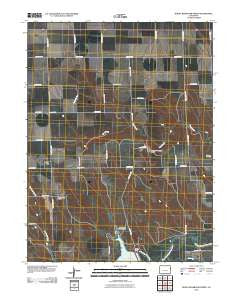 Bonny Reservoir North Colorado Historical topographic map, 1:24000 scale, 7.5 X 7.5 Minute, Year 2010