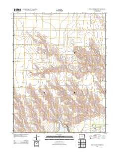 Bonny Reservoir North Colorado Historical topographic map, 1:24000 scale, 7.5 X 7.5 Minute, Year 2013