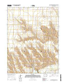 Bonny Reservoir North Colorado Current topographic map, 1:24000 scale, 7.5 X 7.5 Minute, Year 2016