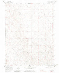 Boone Hill Colorado Historical topographic map, 1:24000 scale, 7.5 X 7.5 Minute, Year 1960