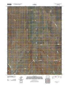 Boone Hill Colorado Historical topographic map, 1:24000 scale, 7.5 X 7.5 Minute, Year 2010