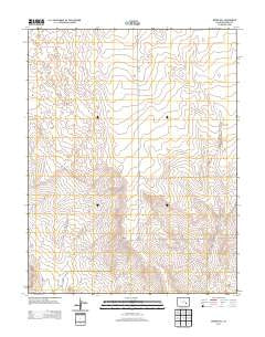 Boone Hill Colorado Historical topographic map, 1:24000 scale, 7.5 X 7.5 Minute, Year 2013
