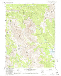 Boreas Pass Colorado Historical topographic map, 1:24000 scale, 7.5 X 7.5 Minute, Year 1957