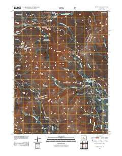Boreas Pass Colorado Historical topographic map, 1:24000 scale, 7.5 X 7.5 Minute, Year 2011