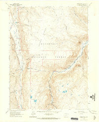 Boston Peak Colorado Historical topographic map, 1:24000 scale, 7.5 X 7.5 Minute, Year 1962