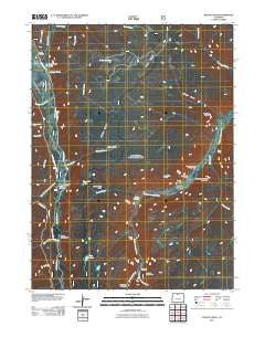Boston Peak Colorado Historical topographic map, 1:24000 scale, 7.5 X 7.5 Minute, Year 2011