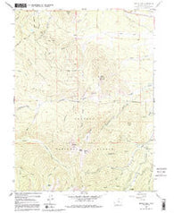 Bottle Pass Colorado Historical topographic map, 1:24000 scale, 7.5 X 7.5 Minute, Year 1957
