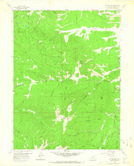 Bottle Pass Colorado Historical topographic map, 1:24000 scale, 7.5 X 7.5 Minute, Year 1957