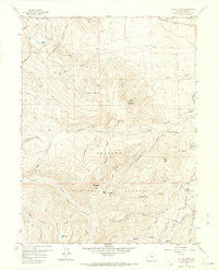 Bottle Pass Colorado Historical topographic map, 1:24000 scale, 7.5 X 7.5 Minute, Year 1957