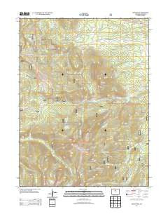 Bottle Pass Colorado Historical topographic map, 1:24000 scale, 7.5 X 7.5 Minute, Year 2013