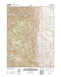 Boulder Colorado Historical topographic map, 1:24000 scale, 7.5 X 7.5 Minute, Year 2013