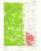 Boulder Colorado Historical topographic map, 1:24000 scale, 7.5 X 7.5 Minute, Year 1957