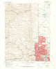 Boulder Colorado Historical topographic map, 1:24000 scale, 7.5 X 7.5 Minute, Year 1966
