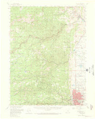 Boulder Colorado Historical topographic map, 1:62500 scale, 15 X 15 Minute, Year 1957
