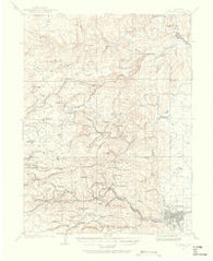Boulder Colorado Historical topographic map, 1:62500 scale, 15 X 15 Minute, Year 1902