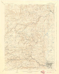 Boulder Colorado Historical topographic map, 1:62500 scale, 15 X 15 Minute, Year 1904