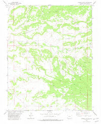 Bowdish Canyon Colorado Historical topographic map, 1:24000 scale, 7.5 X 7.5 Minute, Year 1979