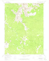 Bowen Mountain Colorado Historical topographic map, 1:24000 scale, 7.5 X 7.5 Minute, Year 1957