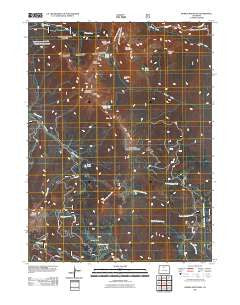 Bowen Mountain Colorado Historical topographic map, 1:24000 scale, 7.5 X 7.5 Minute, Year 2011